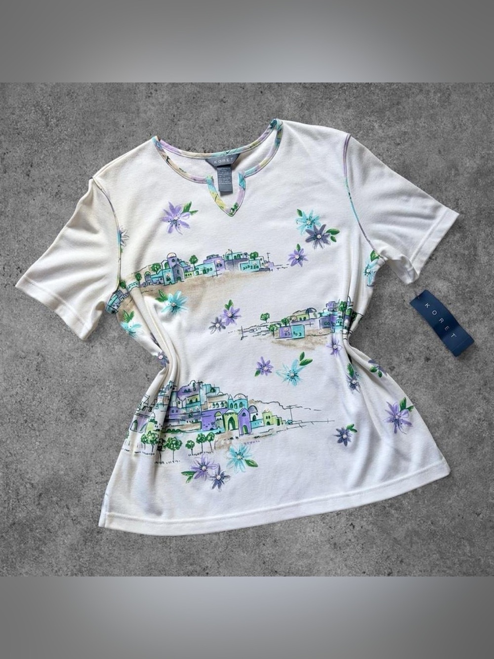 Y2K Sequined Village Tee